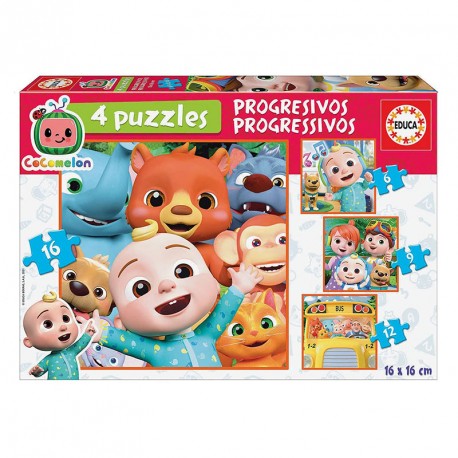 PUZZLE PROGRESIVOS COCOMELON