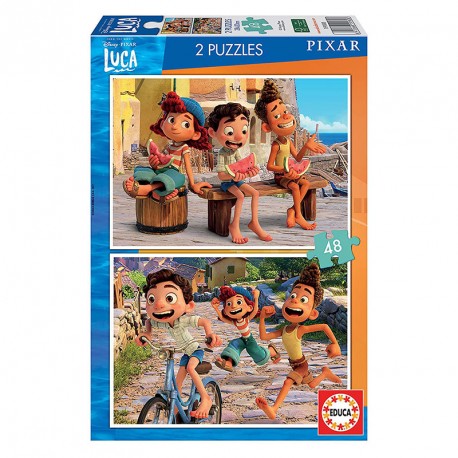 PUZZLE 2x48P LUCA DISNEY