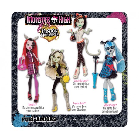 MONSTER HIGH FUSI-AMIGAS (UNIDAD)