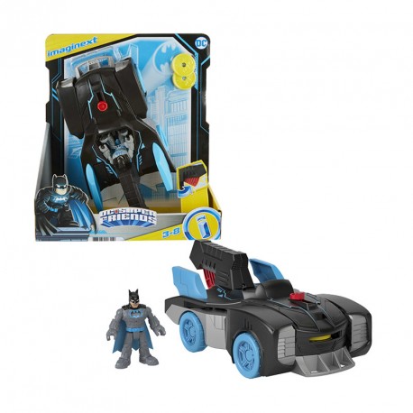 IMAGINEXT DC BATMOVIL TRANSFORMABLE CON BATMAN