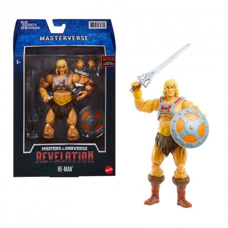 MASTERS OF THE UNIVERSE REVELATION FIGURA HE-MAN