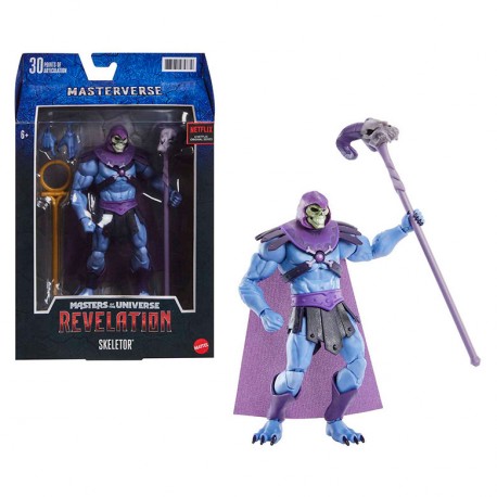 MASTERS OF THE UNIVERSE REVELATION FIGURA SKELETOR