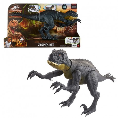 JURASSIC WORLD DINOSAURIO STINGER CORTA Y LUCHA