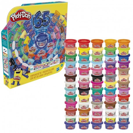 PLAYDOH PACK CELEBRACION 65 BOTES