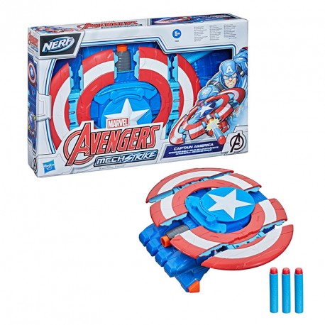 AVENGERS MECH STRIKE LANZA-ESCUDO CAP AMERICA