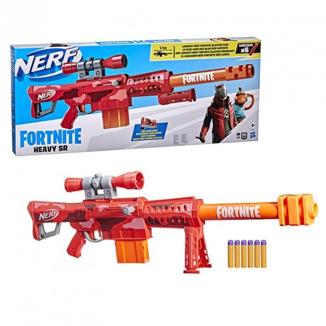 NERF FORTNITE HEAVY SR BLASTED