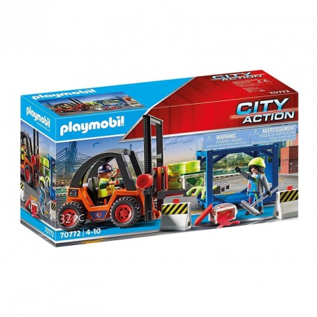 CITY ACTION CARRETILLA ELEVADORA CON CARGA