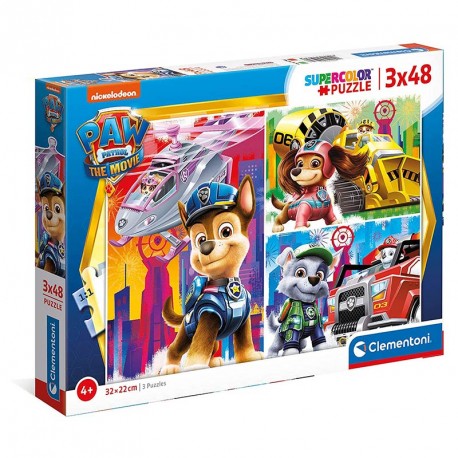 PUZZLE 3X48 PAW PATROL THE MOVIE