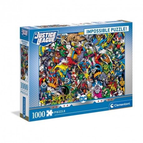 PUZZLE 1000P DC COMICS IMPOSSIBLE