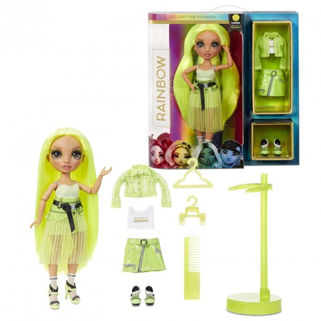 RAINBOW HIGH FASHION DOLL KARMA NICHOLS (NEON)