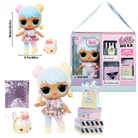 L.O.L. SURPRISE BIG BABY DOLL BON BON