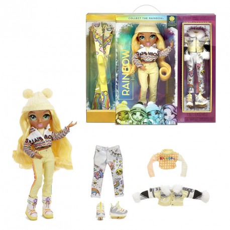 RAINBOW HIGH WINTER BREAK FASHION DOLL SUNNY MADISON (YELLOW)