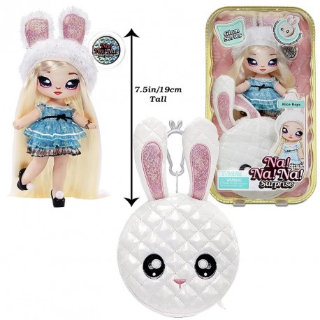 NA NA NA SURPRISE 2 IN 1 POM DOLL GLAM SERIES ALICE HOPS