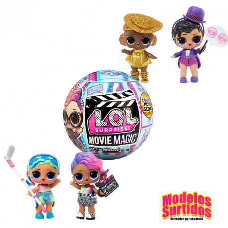 L.O.L. SURPRISE MOVIE MAGIC DOLL ASST IN PDQ