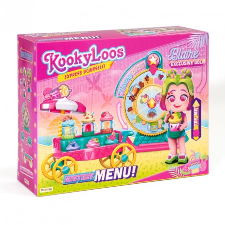 KOOKYLOOS S PLAYSET MISTERY MENU 1X4