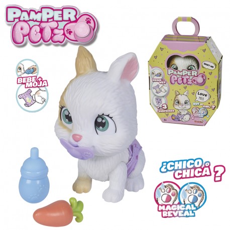 PAMPER PETZ CONEJITO 15 CM