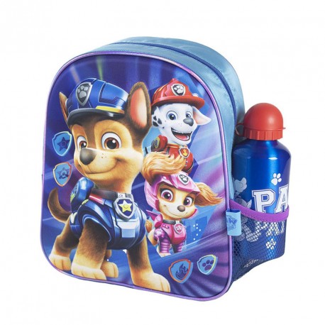 PAW PATROL MOCHILA INF.3D C/ACCESORIOS