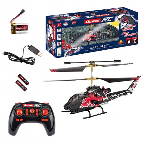 HELICOPTERO RC RED BULL COBRA TAH-1F 3 CANALES 25CM
