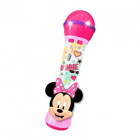 MINNIE MICRO DE MANO CON AMPLIFICADOR Y RITMOS