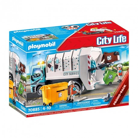 CITY LIFE CAMION DE BASURA CON LUCES