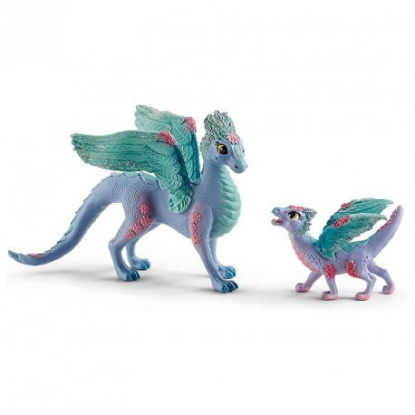 DRAGON FLORIDO CON NIÑO