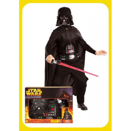 DISFRAZ DARTH VADER ESPADA EN CAJA INF