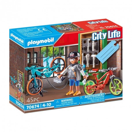 CITY LIFE SET DE REGALO TALLER DE E BICICLETAS