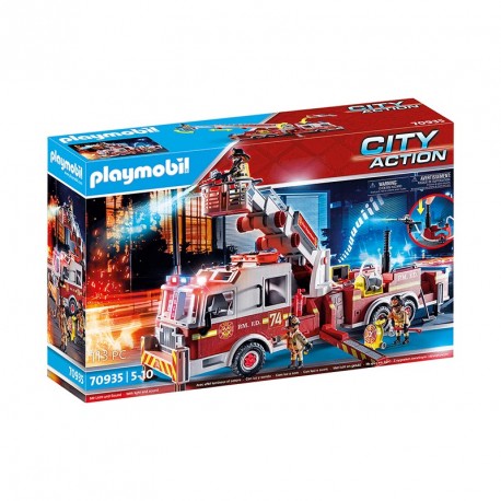 CITY ACTION VEHICULO BOMBEROS US TOWER LADDER