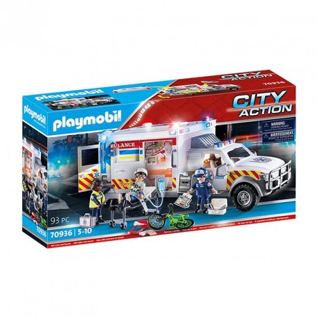 CITY ACTION VEHICULO DE RESCATE US AMBULANCE
