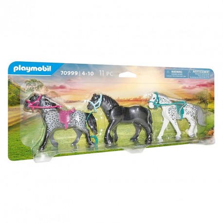 COUNTRY 3 CABALLOS FRISON, KNABSTRUPPER Y ANDALUZ