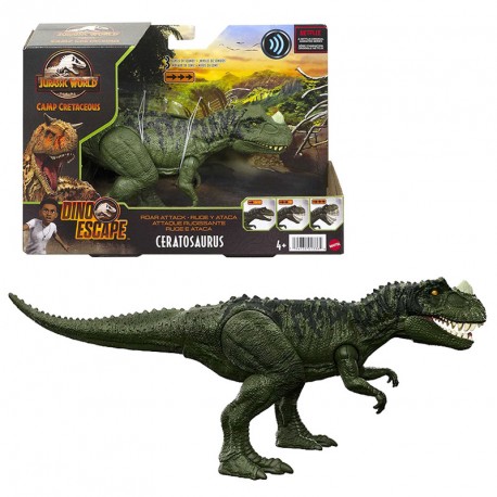 JURASSIC WORLD CERATOSAURUS RUGE Y ATACA