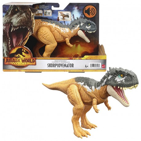 JURASSIC WORLD SKORPIOVENATOR RUGE Y GOLPEA JW3