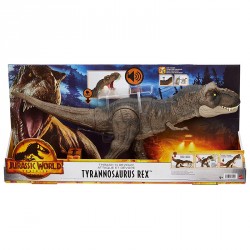 JURASSIC WORLD T-REX GOLPEA Y DEVORA