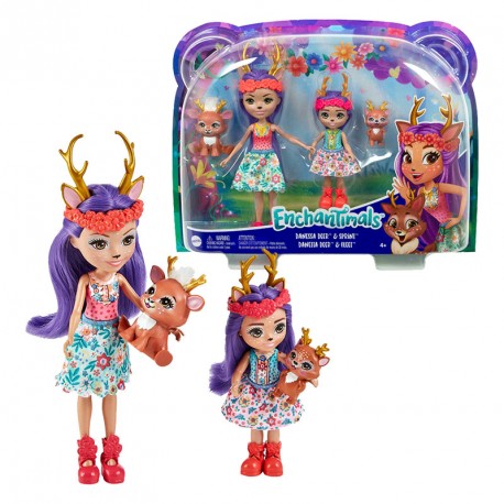 ENCHANTIMALS HERMANAS DANESSA Y DANETTA DEER