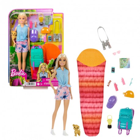 BARBIE ¡VAMOS DE CAMPING! MALIBU