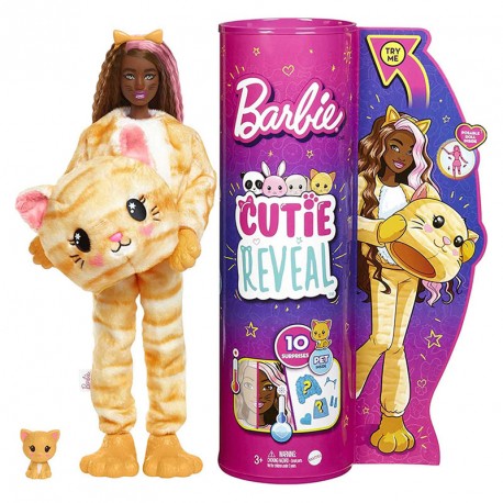 BARBIE CUTIE REVEAL MUÑECA GATITO
