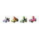 HOTWHEELS MARIO KART SURTIDO PACK 4 PERSONAJES