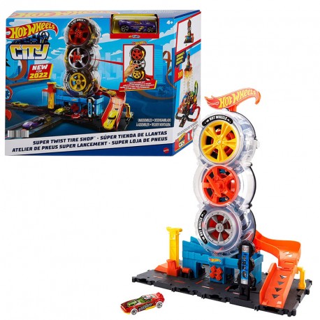 HOTWHEELS CITY TIENDA DE NEUMATICOS