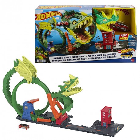 HOTWHEELS CITY DRAGON FURIOSO