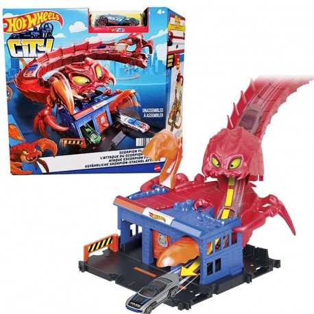 HOTWHEELS CITY ESCORPION COMISARIA DE POLICIA