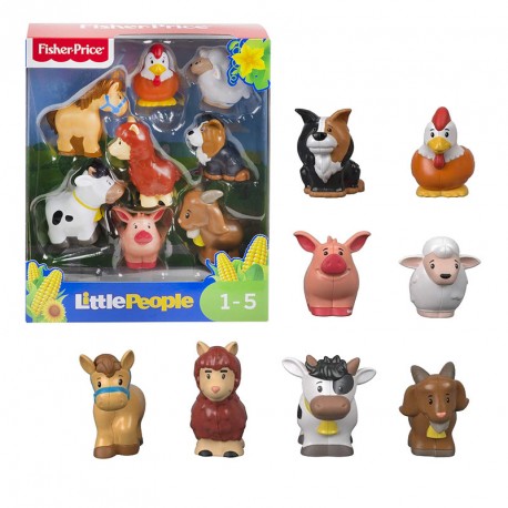 FP LITTLE PEOPLE ANIMALES DE LA GRANJA PACK 8