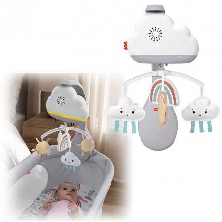Móvil de cuna con proyector Arcoiris
