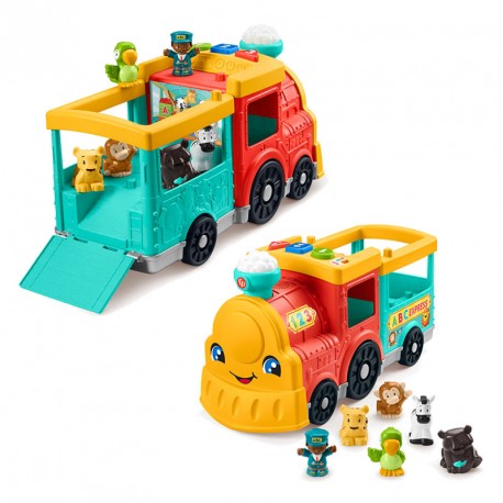 LITTLE PEOPLE TREN ANIMALES ABC GRANDE
