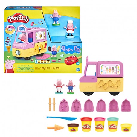 PLAYDOH CAMION DE HELADOS DE PEPPA PIG