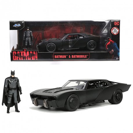 BATMOVIL -THE BATMAN- METAL + FIGURA 1:24