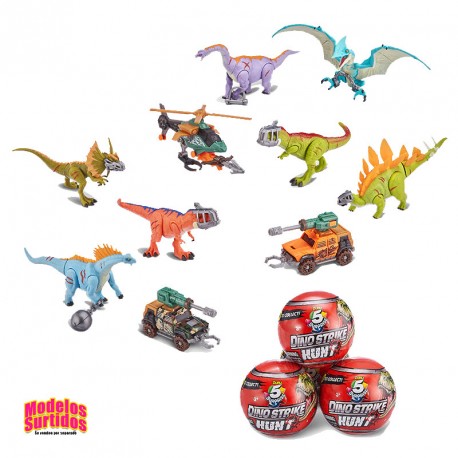 MINI BRANDS DINO STRIKE FIGURA INDIVIDUAL 