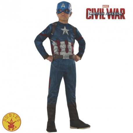 DISFRAZ CAPITAN AMERICA CLASSIC INF 610424