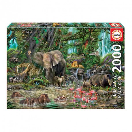 PUZZLE 2000P JUNGLA AFRICANA