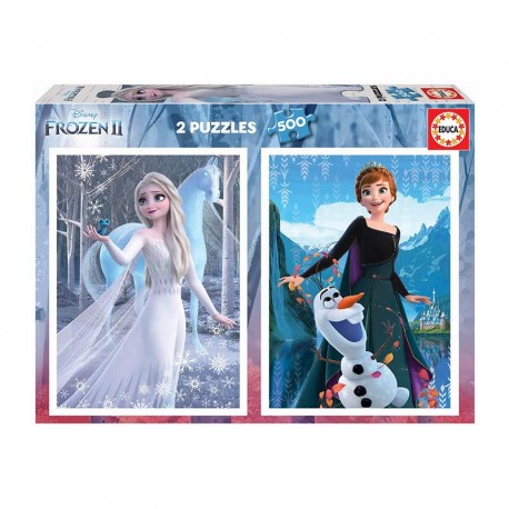 PUZZLE 2x500P FROZEN II