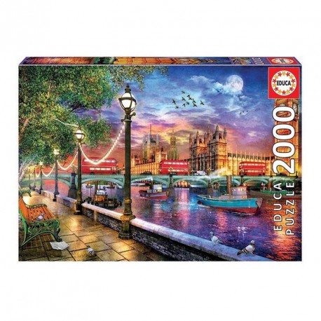 PUZZLE 2000P LONDRES AL ATARDECER